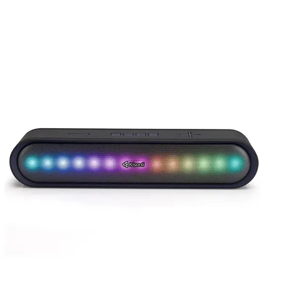 Kisonli Wireless Bluetooth Longbar Speaker Led-915