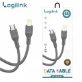 LOGILINK TYPE C TO LIGHTNING SILICONE FAST CHARGING DATA CABLE 1M (1 YEAR WARRANTY) - Image 3