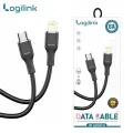 LOGILINK TYPE C TO LIGHTNING SILICONE FAST CHARGING DATA CABLE 1M (1 YEAR WARRANTY) - Image 2