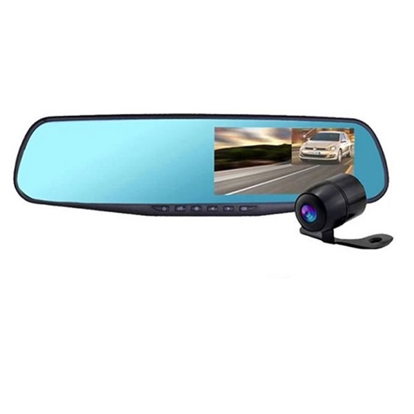 Car DVR Mirror DUAL Camera Front/Back 1080p - Image 2
