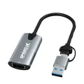 SPEED-X VIDEO CAPTURE USB A/USB C 2in1 TO HDMI CONNECTOR - Image 2