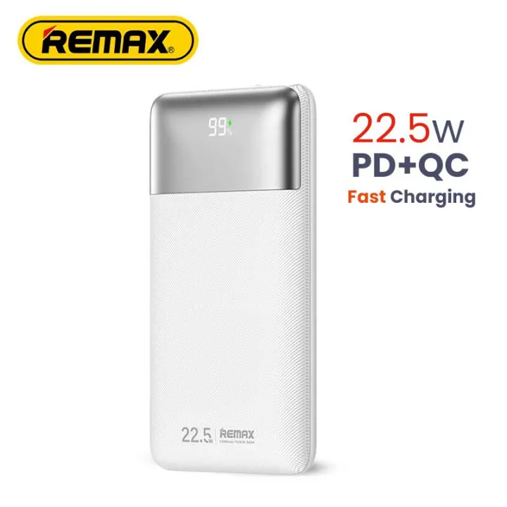 Remax Kiyuan Series 20w+22.5w Pd+qc Fast Charging Power Bank 10000mah Rpp-5
