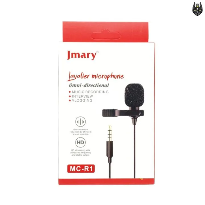 Jmary MC-R1 3.5mm Professional Lavalier Microphone