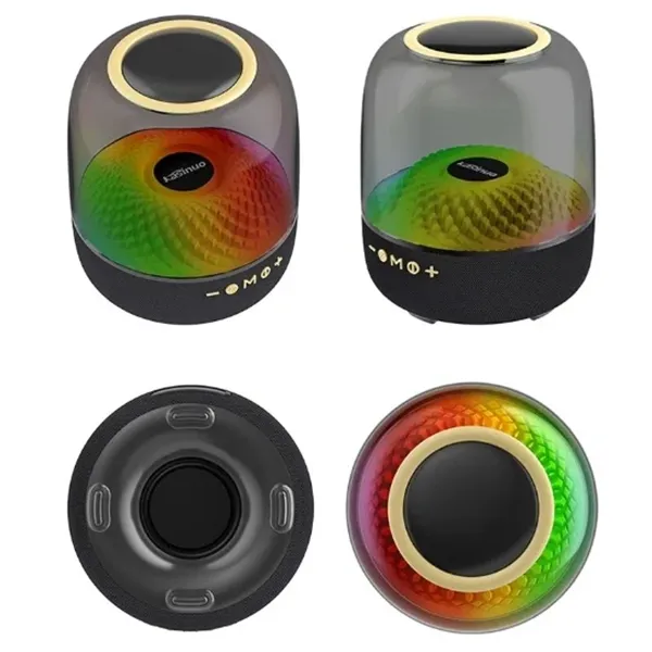 Lp90 40w Wireless Bluetooth Rgb Led Speaker Black