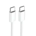IPHONE 16 PRO MAX 60W TYPE C TO C PD FAST CHARGING NYLON CABLE (1M) WITH BIG PACKING - Image 3