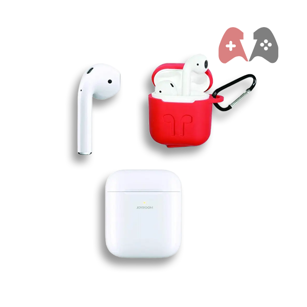 Joyroom Jr-t03s Pro(nx3) Wireless Headphones White With Thin Red Case - Image 4