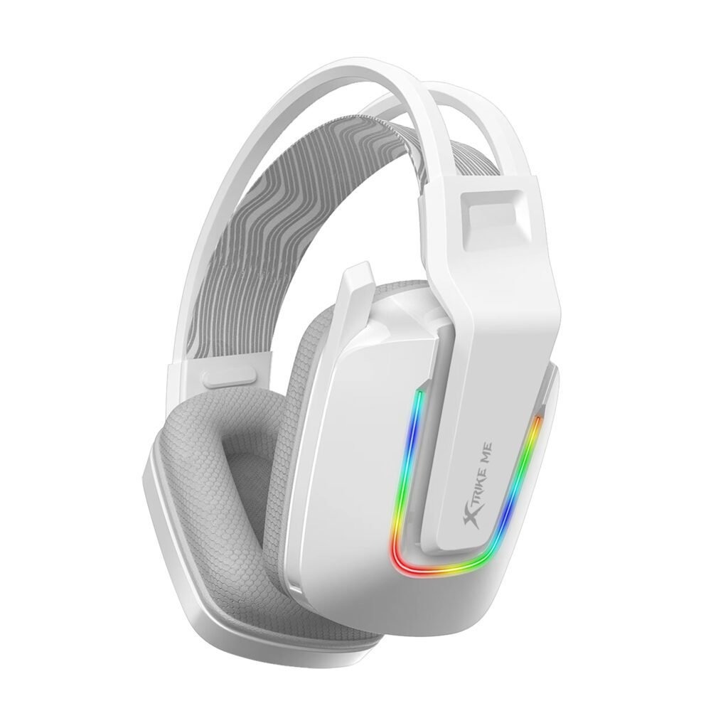 Xtrike Me Gh712 Rgb Gaming Headset With Noise Reduction Microphone White - Image 2